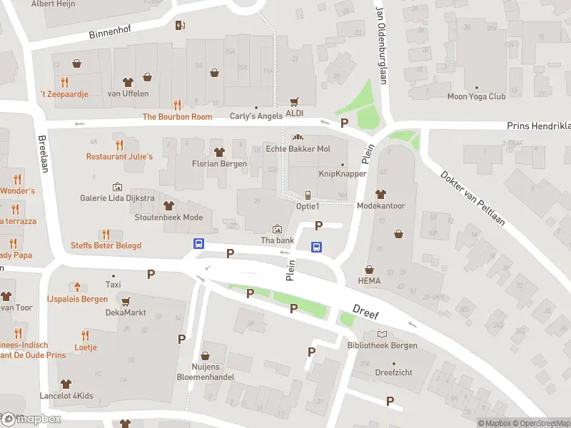 Overlastmelding Plein in Bergen