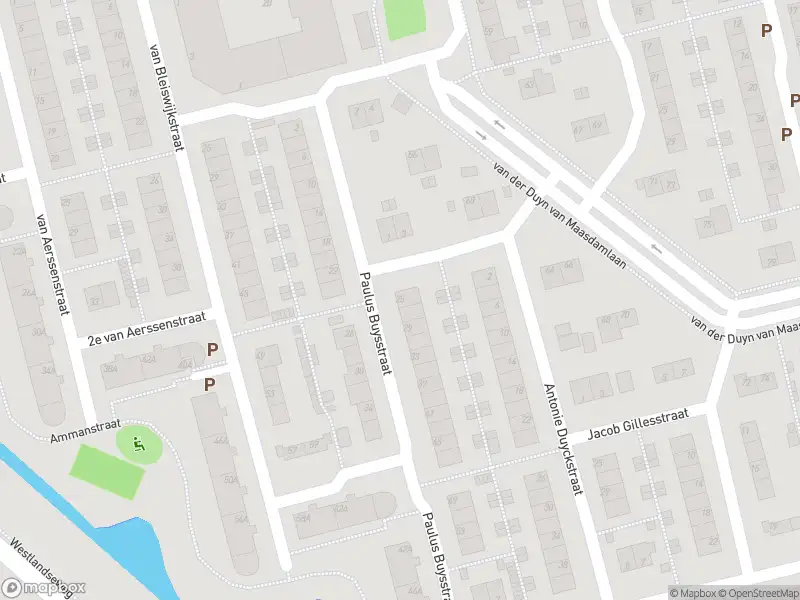 Ambulance met grote spoed naar de Paulus Buysstraat in Vlaardingen