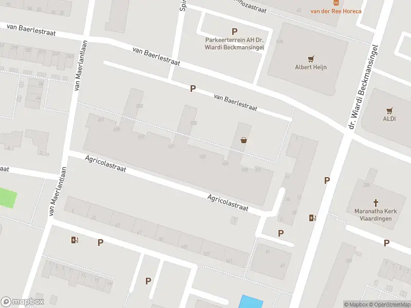 Ambulance met gepaste spoed naar de Van Baerlestraat in Vlaardingen