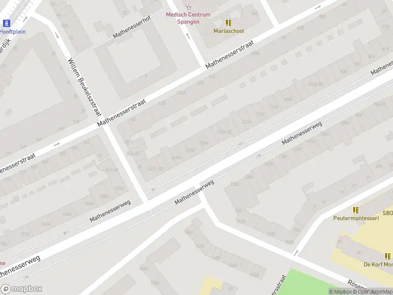 Ambulance met grote spoed naar de Mathenesserweg in Rotterdam