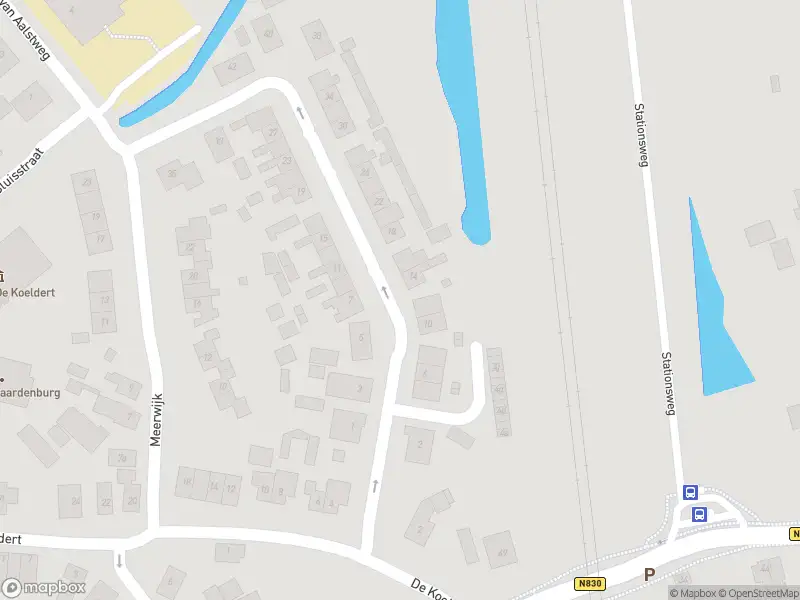 Brandweer naar de Steenweg in Waardenburg