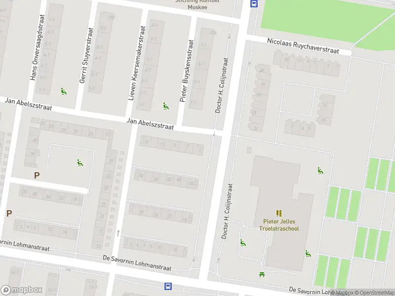 Ambulance met gepaste spoed naar de Jan Abelszstraat in Amsterdam