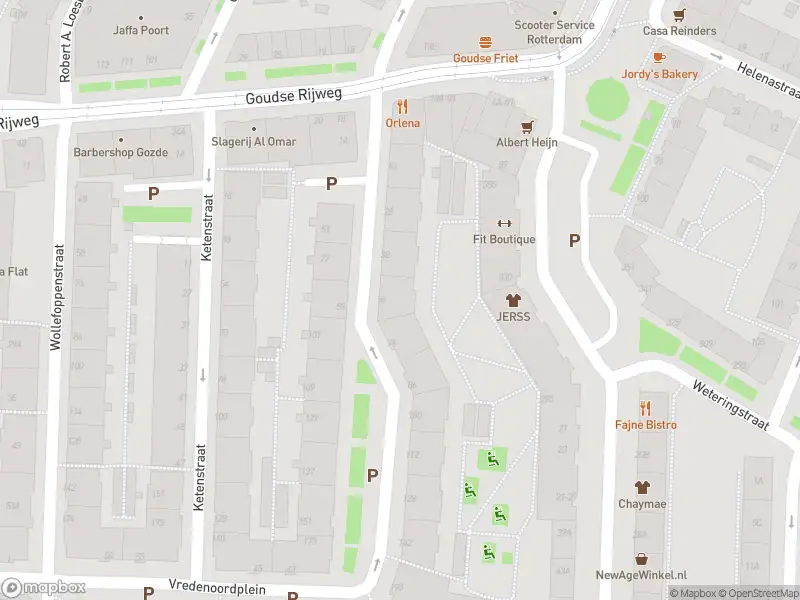 Ambulance met grote spoed naar de Schinkelstraat in Rotterdam