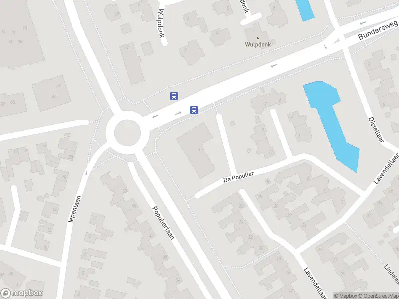 Politie naar de De Populier in Veghel vanwege ongeval met letsel