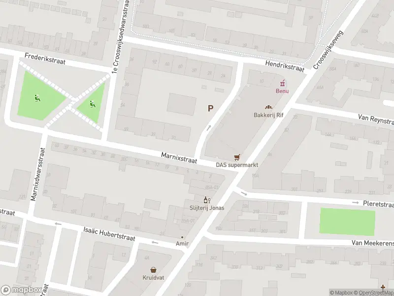 Ambulance met grote spoed naar de Marnixstraat in Rotterdam