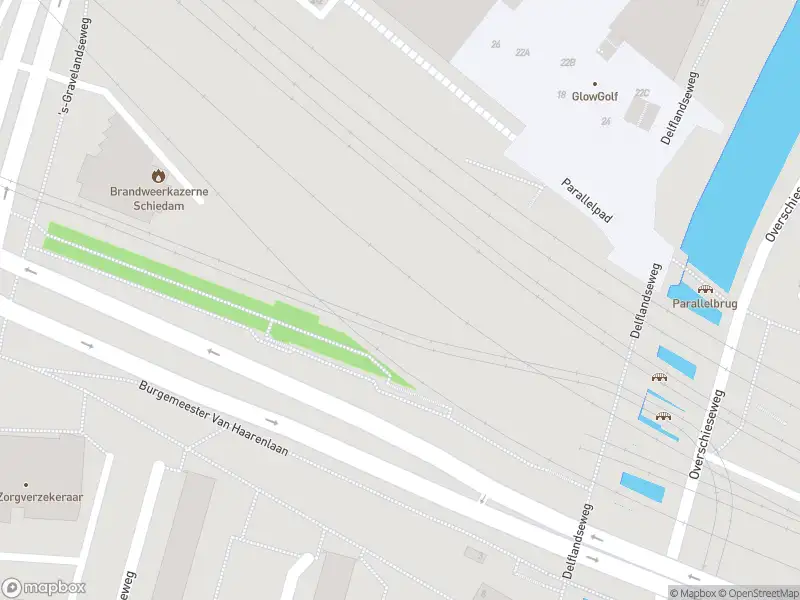 Ambulance met gepaste spoed naar de Delflandseweg in Schiedam