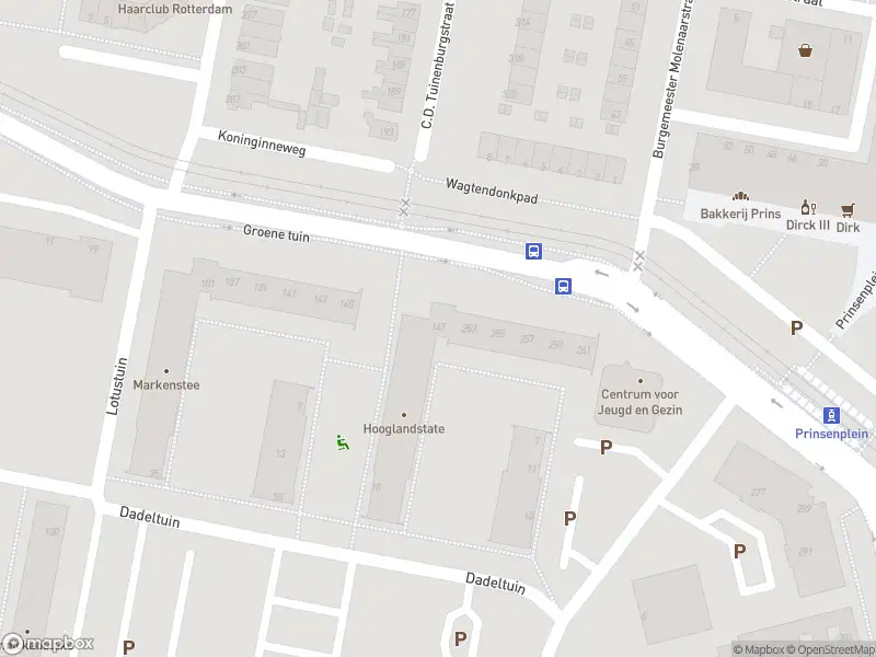 Ambulance met grote spoed naar de Groene tuin in Rotterdam