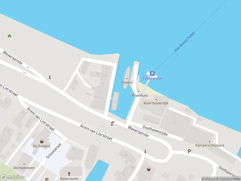 Ambulance met grote spoed naar de Westhavenzijde in Puttershoek