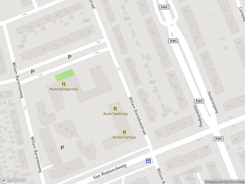 Brandweer met grote spoed naar de Willem Bontekoestraat in Hilversum vanwege waarnemen gaslucht