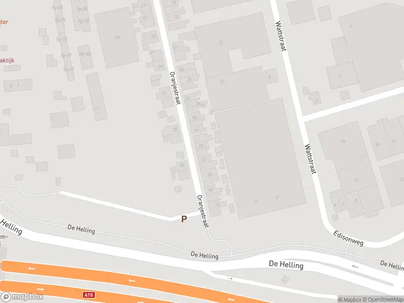 Ambulance met gepaste spoed naar de Oranjestraat in Alblasserdam