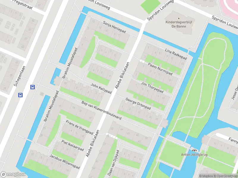 Besteld ambulance vervoer naar de Abebe Bikilalaan in Amsterdam