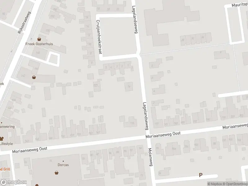 Politie naar de Moriaanseweg Oost in Hellevoetsluis vanwege ongeval met letsel