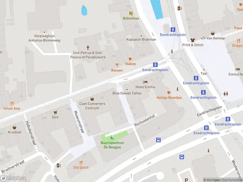 Ambulance met grote spoed naar de Nieuwe Binnenweg in Rotterdam