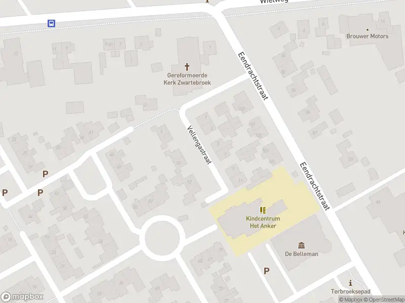 Brandweer met gepaste spoed naar de Vellengastraat in Zwartebroek