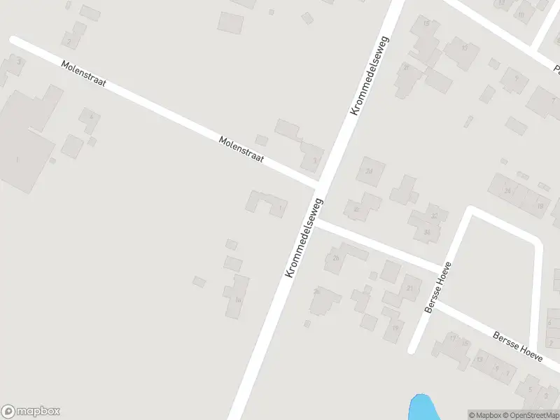 Politie naar de Krommedelseweg in Loosbroek vanwege ongeval met letsel