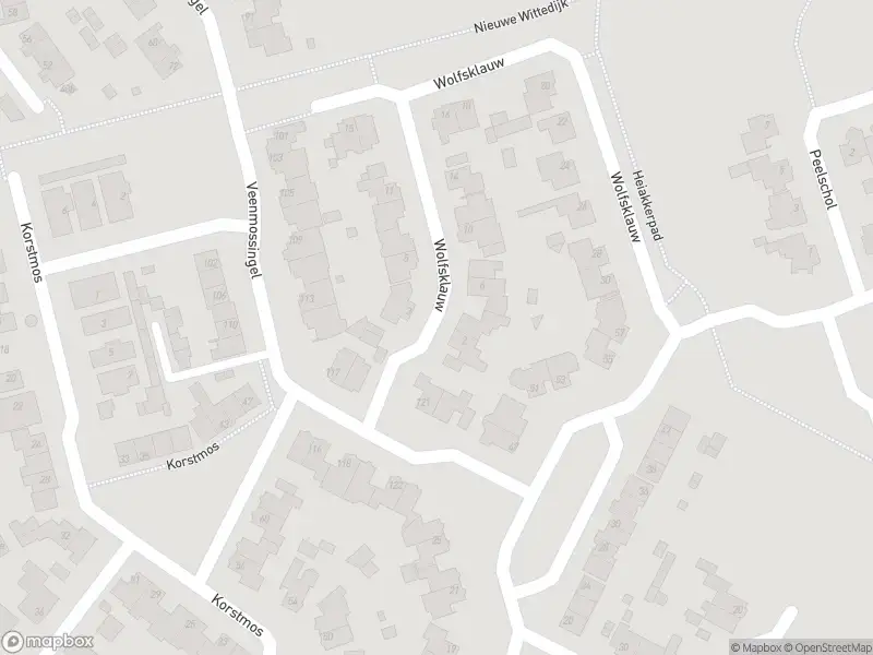 Brandweer met gepaste spoed naar de Wolfsklauw in Deurne vanwege een buitenbrand