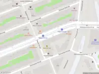 Brandweer met gepaste spoed naar de Dapperstraat in Amsterdam