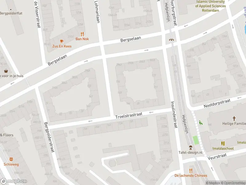 Besteld ambulance vervoer naar de De Savornin Lohmanlaan in Rotterdam