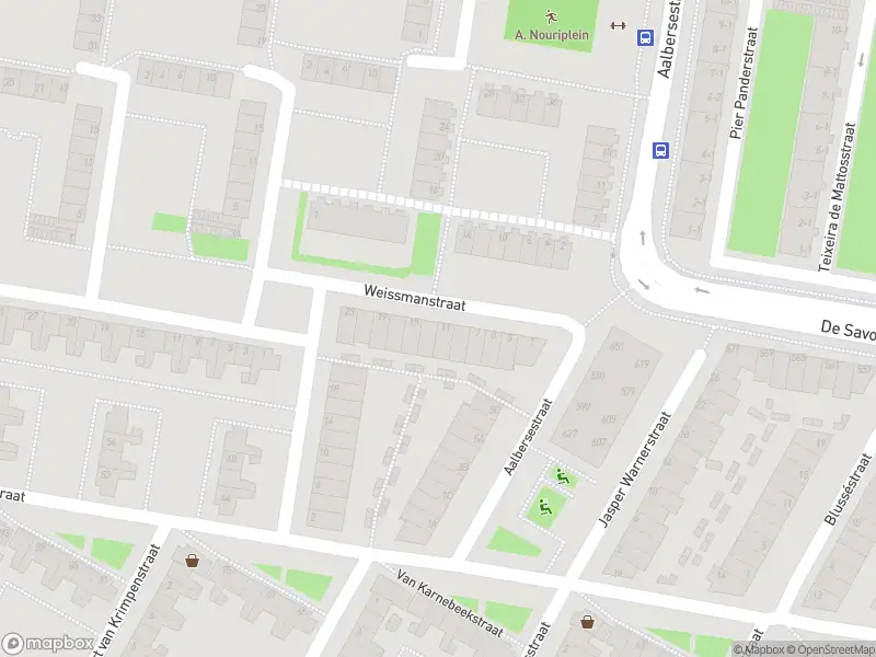 Ambulance met grote spoed naar de Weissmanstraat in Amsterdam