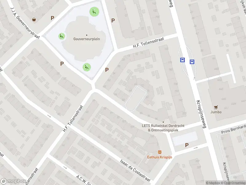 Ambulance met gepaste spoed naar de J.J.A. Goeverneurstraat in Dordrecht