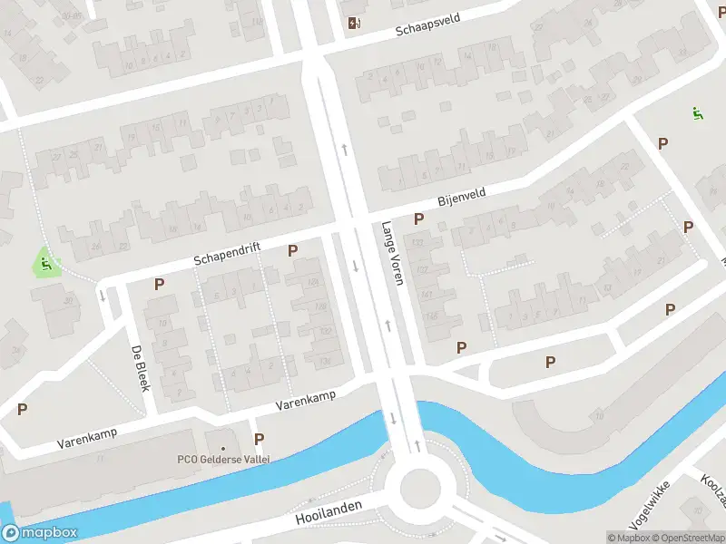 Politie naar de Van Zuijlen van Nieveltlaan in Barneveld vanwege aanrijding met letsel