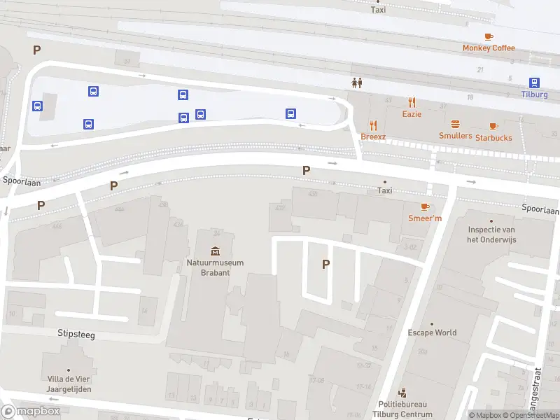 Overlastmelding Spoorlaan in Tilburg