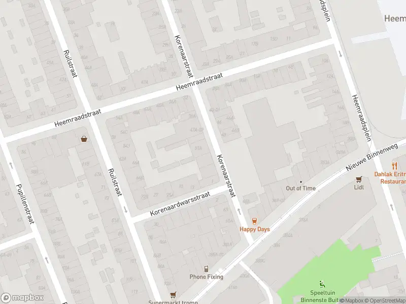 Besteld ambulance vervoer naar de Korenaarstraat in Rotterdam