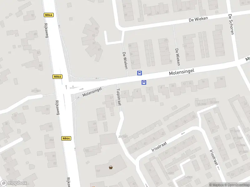 Politie naar de Molensingel in Malden vanwege aanrijding met letsel