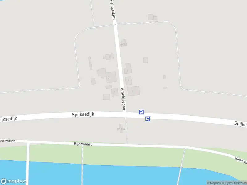 Brandweer met grote spoed naar de Ameidsedam in Spijk vanwege reanimatie