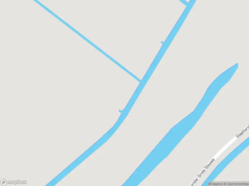 Politie naar de Staphorster Grote Stouwe in Staphorst vanwege aanrijding met letsel