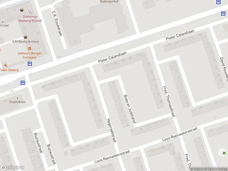 Ambulance met grote spoed naar de Boas en Judelshof in Amsterdam