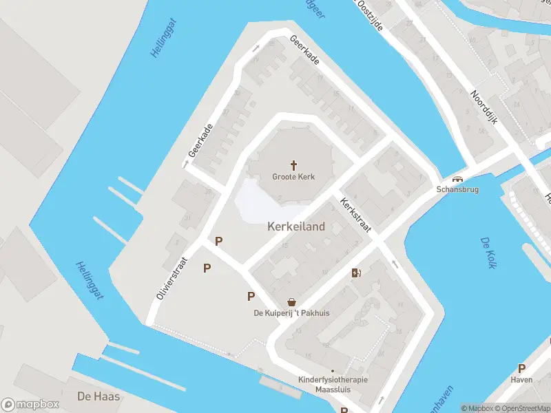 Brandweer met grote spoed naar de Kerkplein in Maassluis