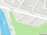 Ambulance met grote spoed naar de Havendijk in Schiedam