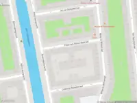 Ambulance met gepaste spoed naar de Lodewijk Boisotstraat in Amsterdam