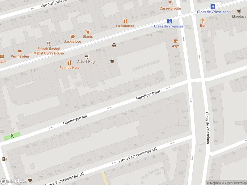 Ambulance naar de Hondiusstraat in Rotterdam