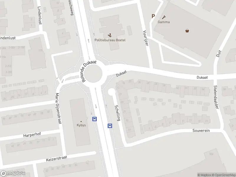 Politie naar de Schelling in Boxtel vanwege ongeval met letsel