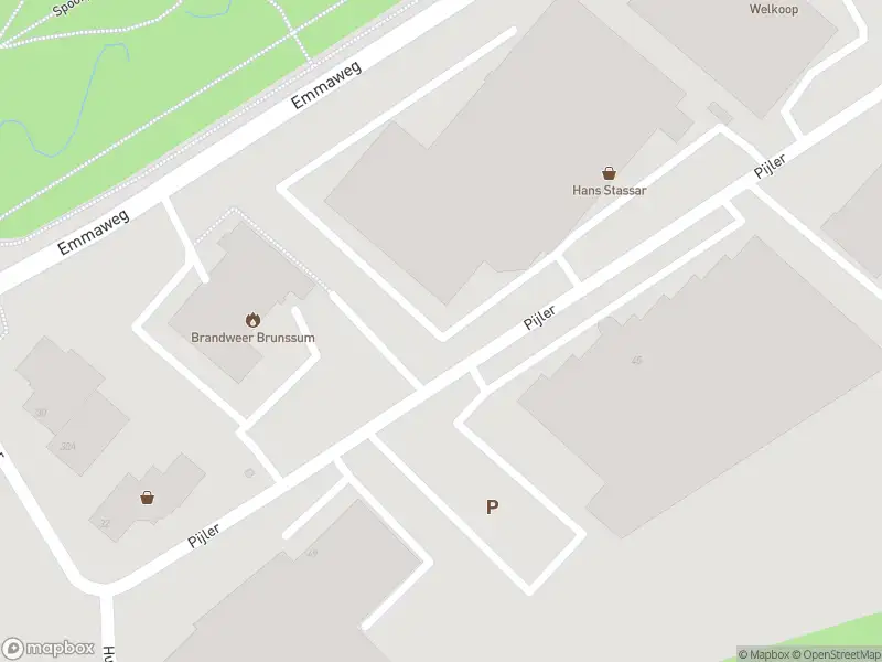 Brandweer met gepaste spoed naar de Pijler in Brunssum