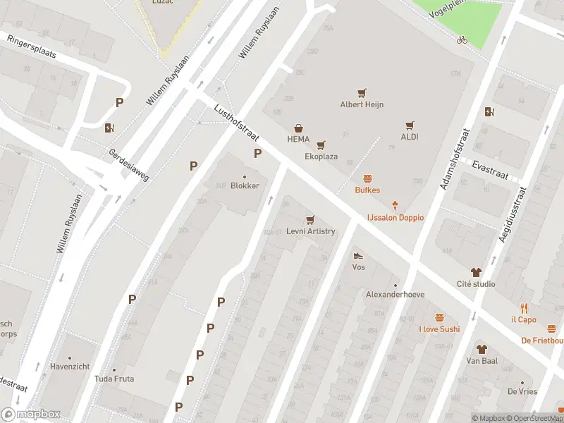 Traumahelikopter naar de Paulus Potterstraat in Rotterdam