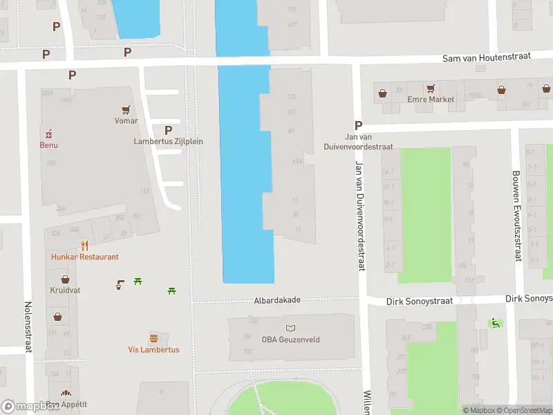 Brandweer met grote spoed naar de Jan van Duivenvoordestraat in Amsterdam vanwege gebouwbrand