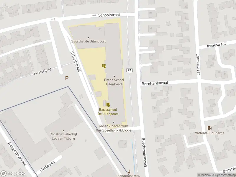 Brandweer en politie met grote spoed naar de Schoolstraat in Baarle-Nassau