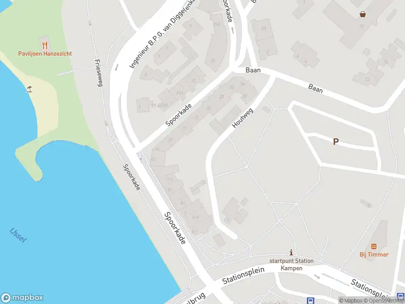 Brandweer met gepaste spoed naar de Spoorkade in Kampen