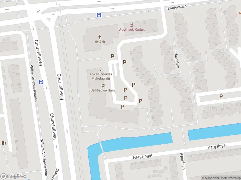 Ambulance met grote spoed naar de Hargplein in Schiedam