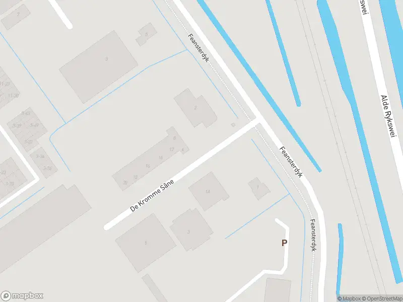 Brandweer met grote spoed naar de De Kromme Sâne in Akkrum