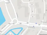 Politie naar de Olympiaweg in Rotterdam