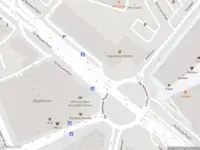 Politie naar de De Nieuwe Poort in Amersfoort vanwege aanrijding met letsel