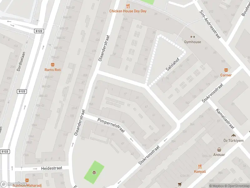 Ambulance met grote spoed naar de Lavendelstraat in Rotterdam