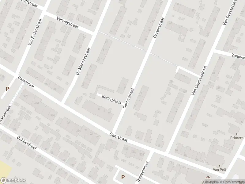 Ambulance met gepaste spoed naar de Gorterstraat in Dordrecht