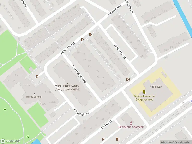 Ambulance met gepaste spoed naar de Toermalijnhorst in 's-Gravenhage