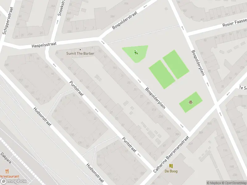 Brandweer met grote spoed naar de Bospolderstraat in Rotterdam vanwege gebouwbrand