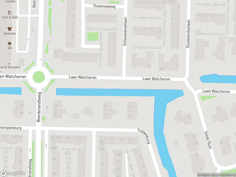 Ambulance met grote spoed naar de Laan Walcheren in Amstelveen